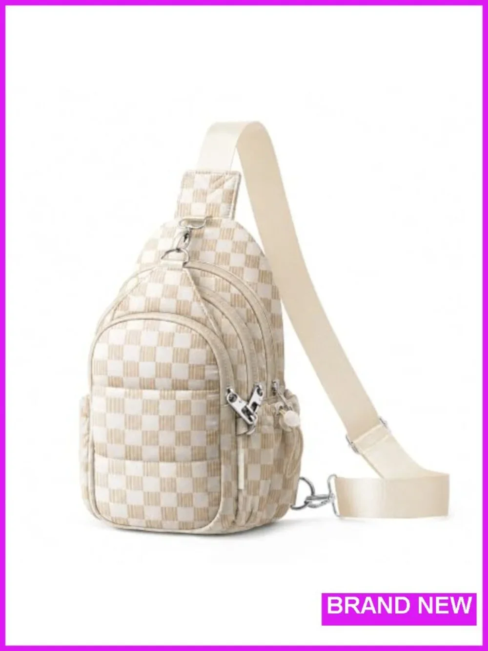 Anti-Theft Crossbody Sling Bag for Women Travel RFID Blocking Puffer